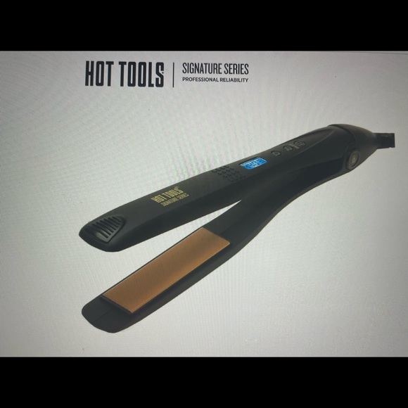Hot Tools Tourmaline Digital Salon Flat Iron, 1” - Picture 7 of 8